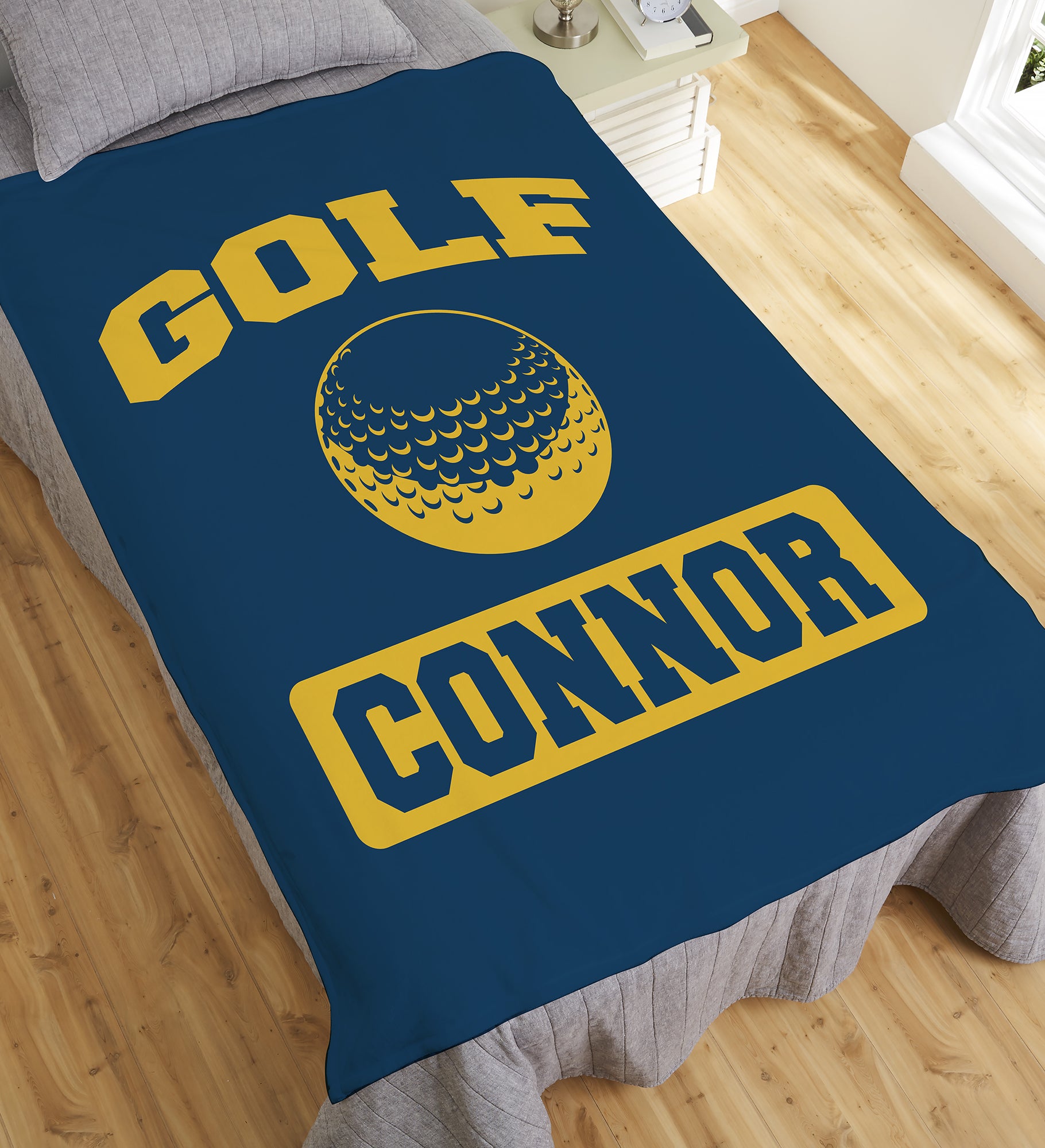 15 Sports Personalized Blanket For Him